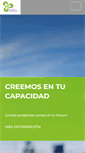 Mobile Screenshot of fundacioncapacis.org